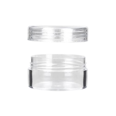 Pot transparent à visser 7ml - 50 pcs