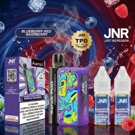 JNR Puff AeroX 32K Blueberry Red Raspberry - 2% nicotine