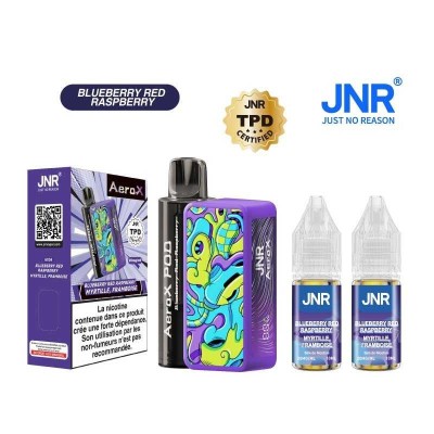 JNR Puff AeroX 32K Blueberry Red Raspberry - 2% nicotine