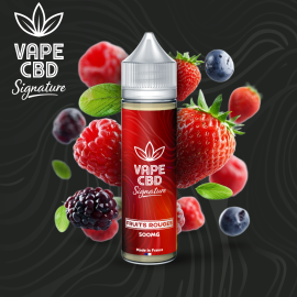 E-liquide CBD Fruits Rouges Vape CBD Signature 50ml