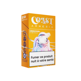 Cigarettes CBD Amnesia COAST x10 - Fournisseur Grossiste