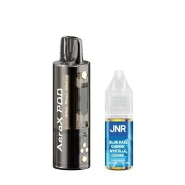 Pod JNR AeroX + E-liquide 10ml Blue Razz Cherry