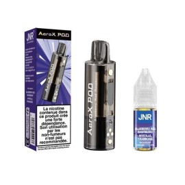Pod JNR AeroX + E-liquide 10ml Blueberry Red Raspberry