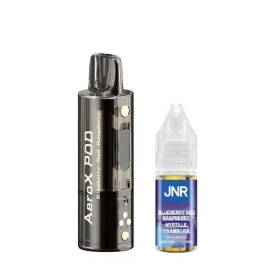 Pod JNR AeroX + E-liquide 10ml Blueberry Red Raspberry
