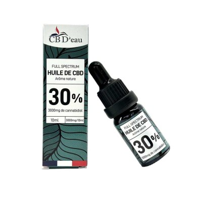 Huile CBD 30% full spectrum | CBD'EAU