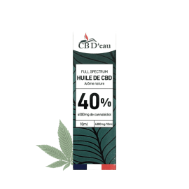 Huile CBD & CBG 40% full spectrum | CBD'EAU