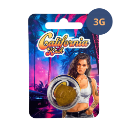Résine Solide Amber CBD 30% - THC 0% California Kush 3g