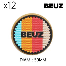 Boîte de 12 Grinders en chanvre 50 mm Beuz Organic