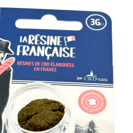 Solide Hash - Résine Française 3g - 34% CBD CBN