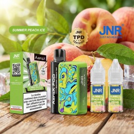 Puff AeroX 32K JNR Summer Peach Ice - 2% nicotine
